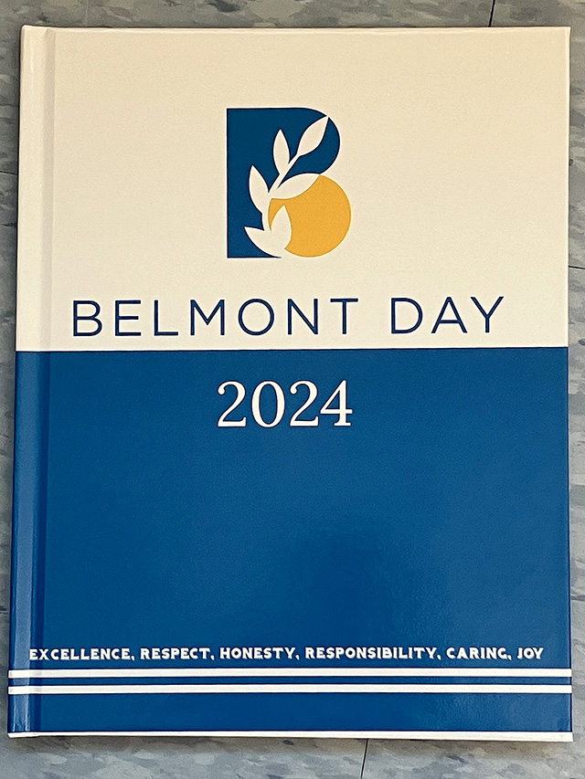 B is for Belonging at Belmont Day logo art